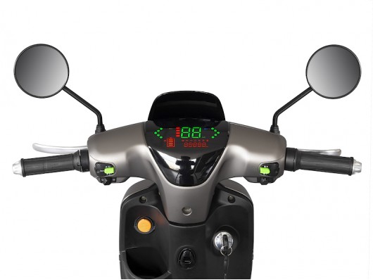 Электроскутер City Dark Grey 800W/60V